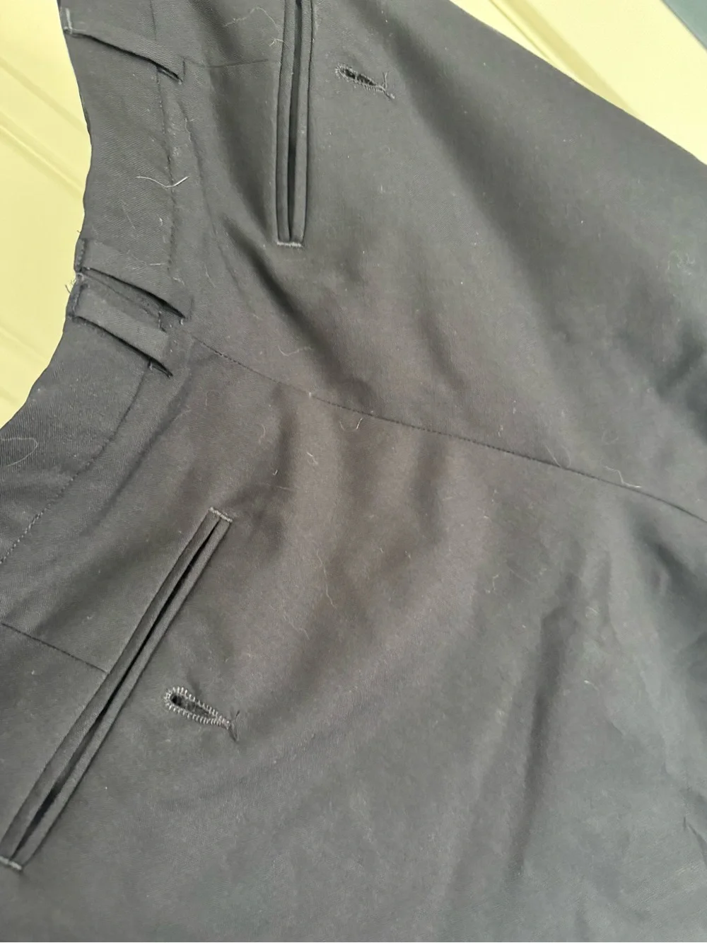Black Suit Dress Pants 38x32 by J.Crew